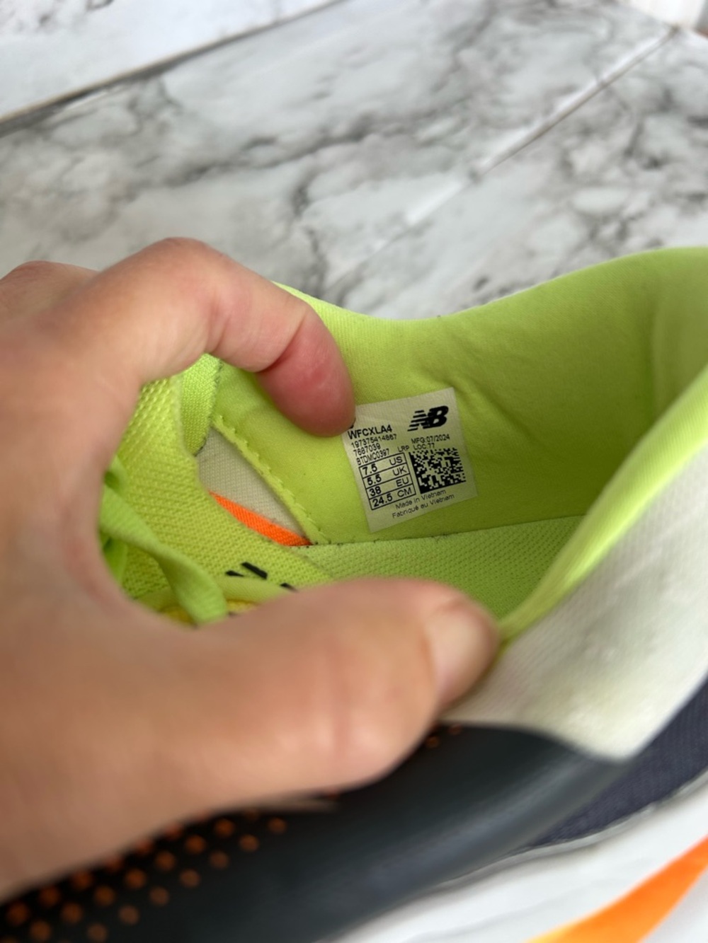 New Balance | women’s size 7.5 Fuelcell Fuel Cell Rebel V4 running tennis shoes - Picture 13 of 15